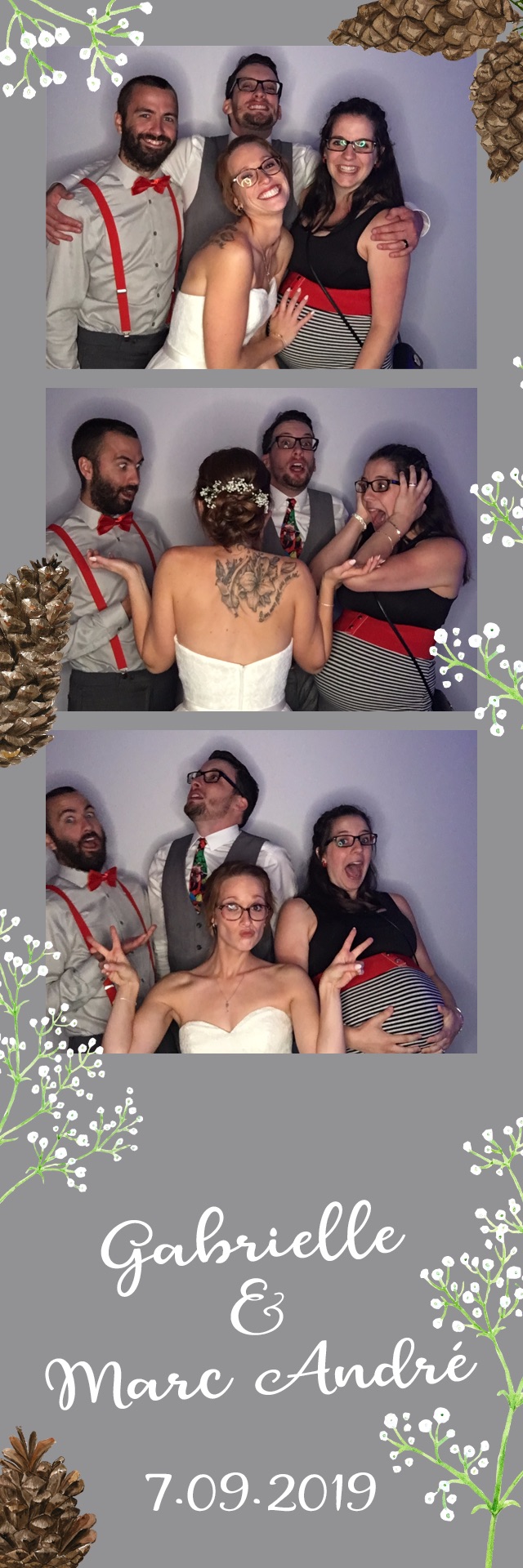 Mariage de Gabrielle et Marc-André | View more photos from the event at album.pbooth.red/u/Photobooth-RED/Mariage-de-Gabrielle-et-Marc-André